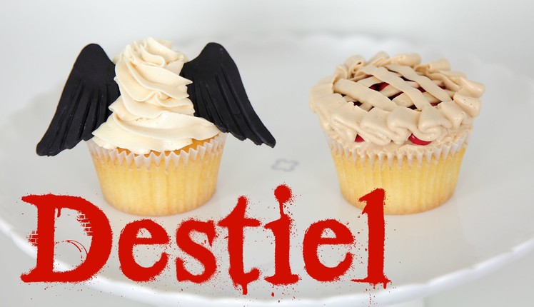 SUPERNATURAL Destiel Cupcakes - CAKE STYLE