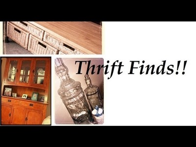 Thrift Finds: Home Decor, Furniture & Tips!