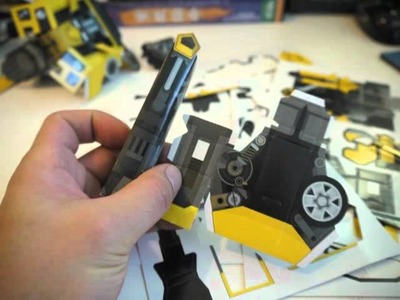Transformer Paper Robot Action Figure