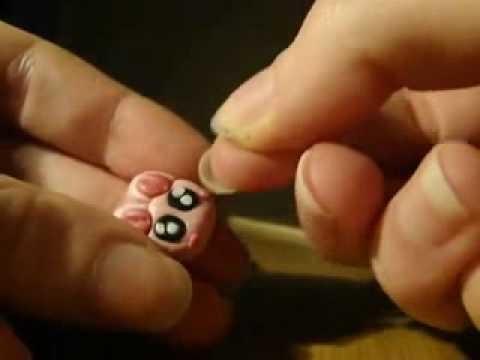 Tutorial 14 • coniglio rosa in fimo e cernit - how to create a polymer clay sweet bunny kawaii