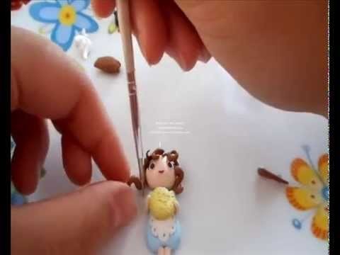 Tutorial facile doll in fimo (tutorial polymer clay)