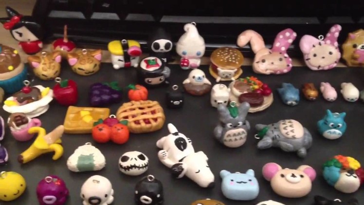 ALL MY POLYMER CLAY CHARMS COLLECTION