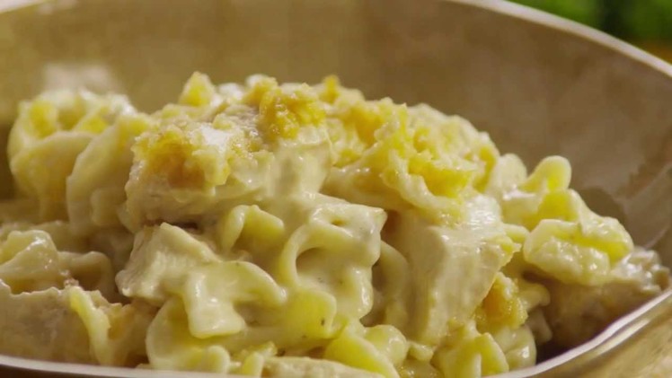 Chicken Recipes - How to Make Chicken Noodle Casserole