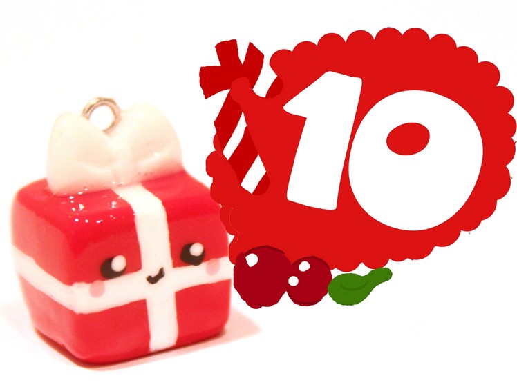 ❤ Christmas Gift! Kawaii Christmas 10 -Polymer Clay tutorial
