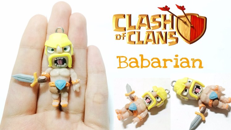 [Clash Of Clan Series] Polymer Clay Barbarian Tutorial