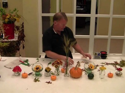 Easy Fall Centerpiece to Make at Home for Thanksgiving