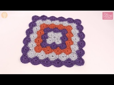 How to Crochet an Afghan: Catherine Wheel Stitch