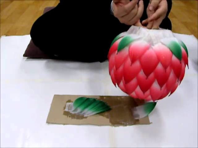 How to make a lotus lantern-2