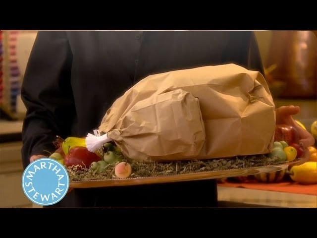 How to Make a Paper Bag Turkey | Thanksgiving Decorations | Martha Stewart