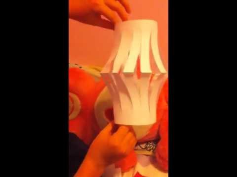 How to make a paper lantern