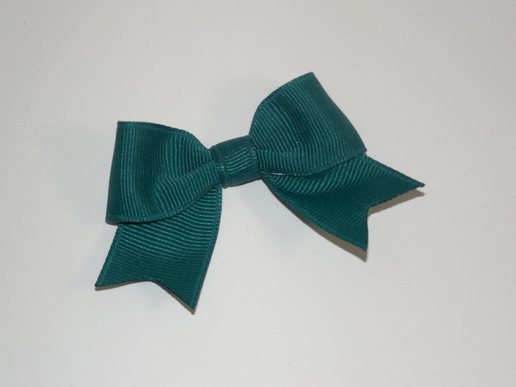 How To Make a Small Elegant Boutique Hair Bow