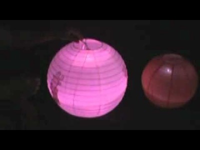 LED Paper Lantern Lights | Trident Direct