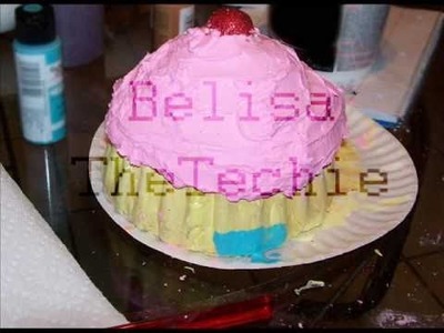 Makeing of Katy Perry California Gurls Costume( Cupcake Bra) Pictuers