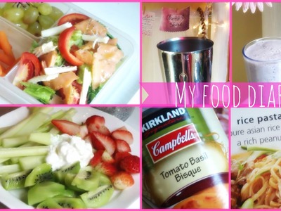 ♥ My Food Diary- University Breakfast, Lunch, Dinner & Snacks ♥