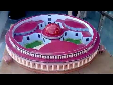 Paper model of parliament house.flv