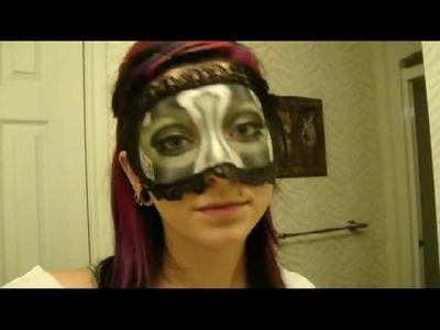 Part2 of NikkieTutorials Masquerade Ball Contest Mask Tutorial