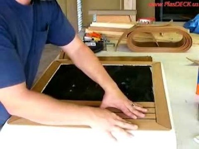 PlasDECK Synthetic Teak Decking DIY Installation video -English