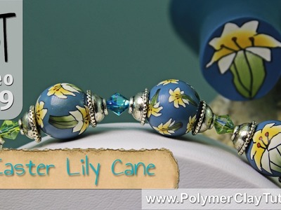 Polymer Clay Flower Cane Tutorial Easter Lily (Intro)