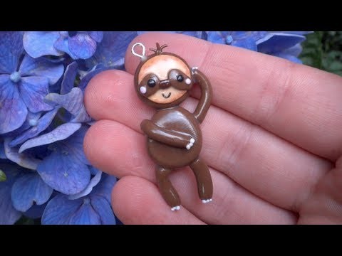 Polymer Clay: Sloth Charm Tutorial