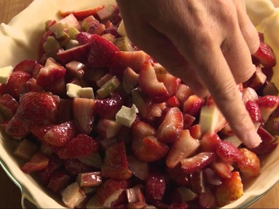 Strawberry Rhubarb Pie Recipe - How to Make Strawberry Rhubarb Pie