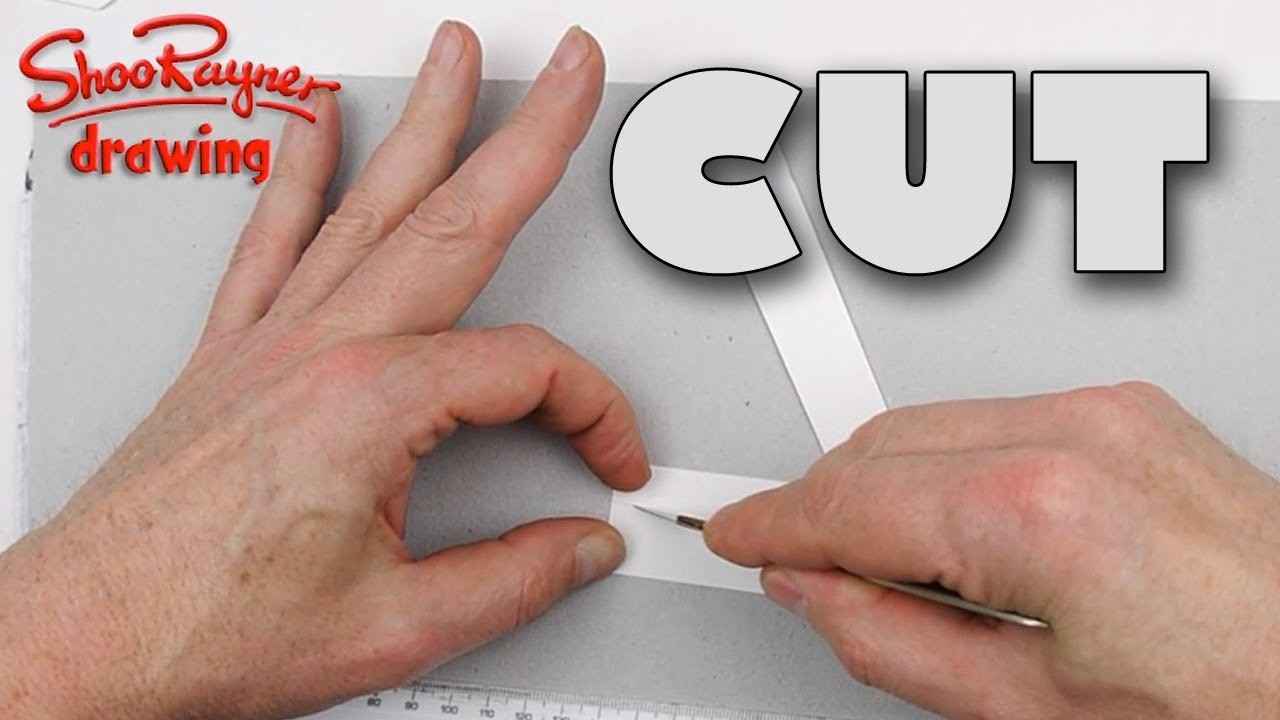 The Wednesday Drawing Show - How to cut paper - The Wednesday Drawing Show