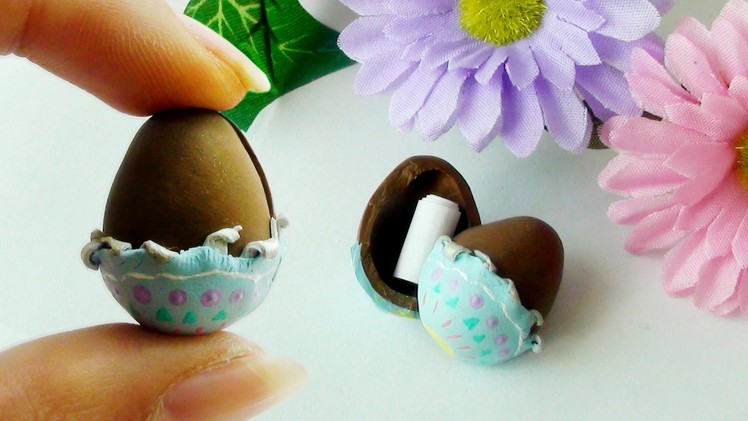 Chocolate Egg Surprise Tutorial (Polymer Clay)