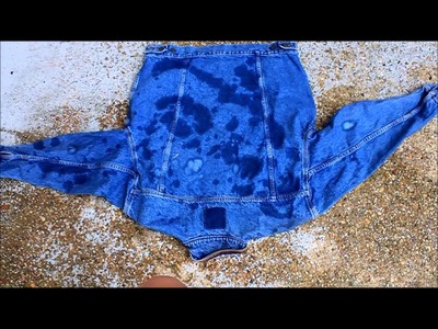 DIY: Acid Wash Jacket + My Vest