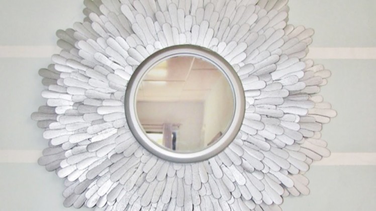 How To Create a Beautiful Starburst Mirror - DIY Home Tutorial - Guidecentral