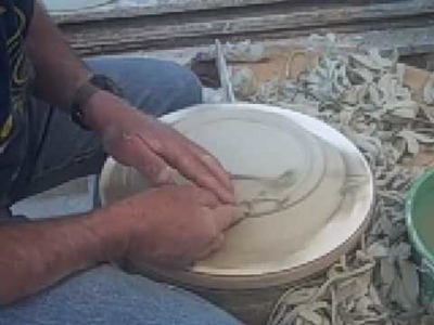 How to make a square clay, pottery, porcelain plate: part 2