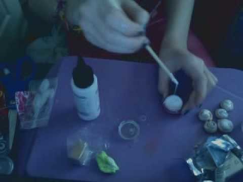 How to make polymer clay icing