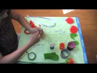 How to make stocking flower (Rose) by www.ployandpoom.com 1.2