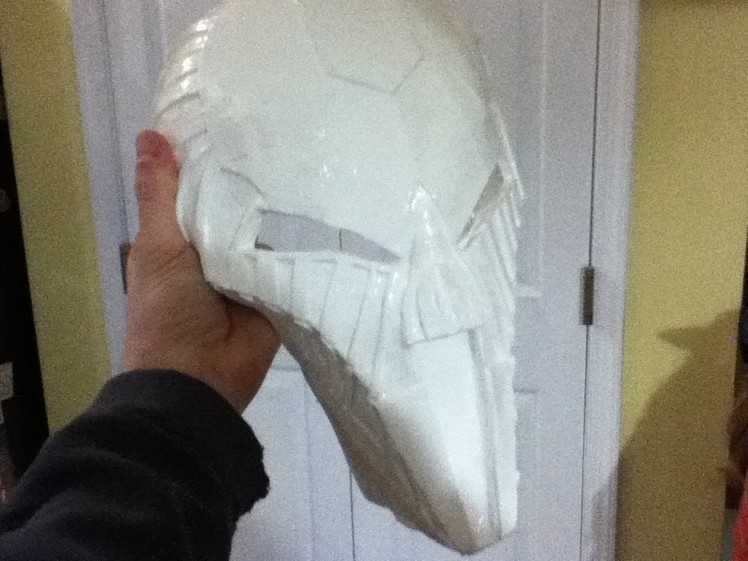 How to make your own Sith Acolyte mask part 2: Plastic mold