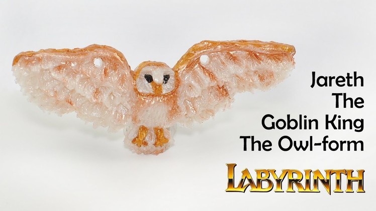 Labyrinth: Jareth The Goblin King the owl-form polymer clay tutorial :)