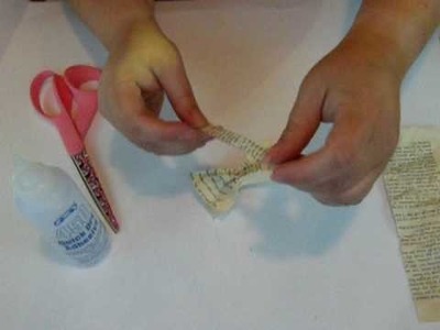 Recycled Paper Bows