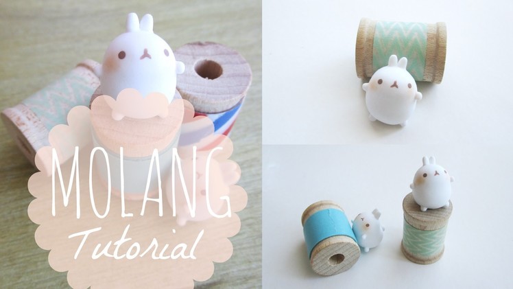 Tutorial #4 - Molang Polymer Clay Charm ♡