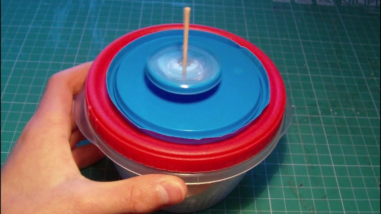 Tutorial: homemade perpetual spinning top