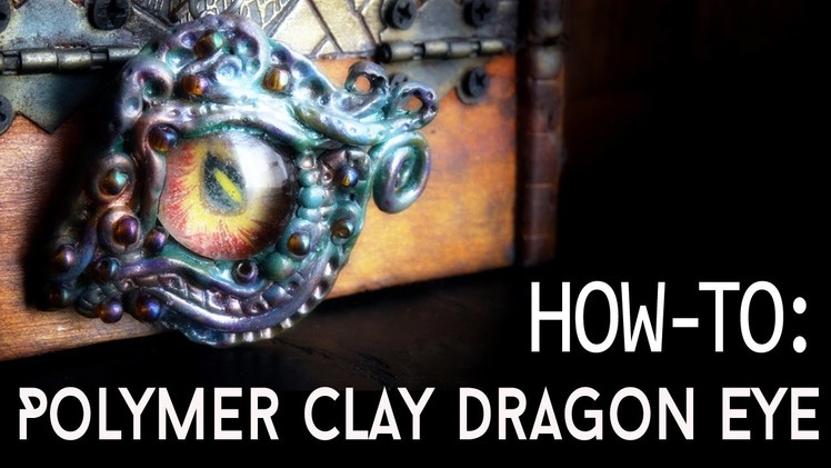Tutorial - Polymer Clay Dragon Eye (Part 1)