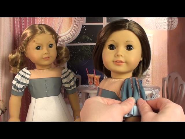American Girl Doll Dress Tutorial from Printable Doll Clothes