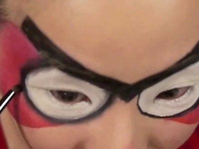Angry birds makeup tutorial