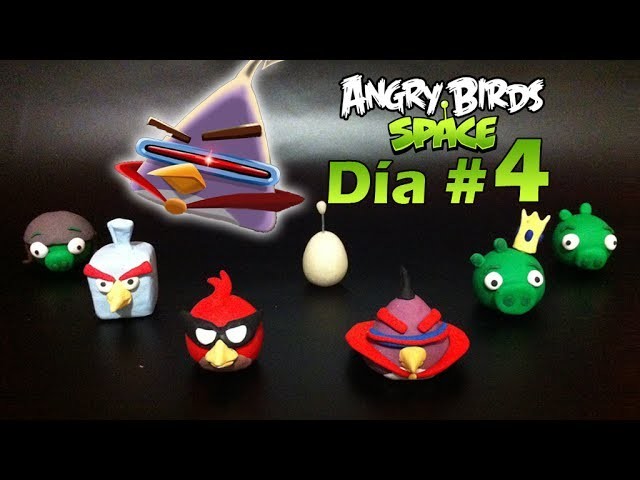 Bird Laser Angry Birds Space - Polymer Clay