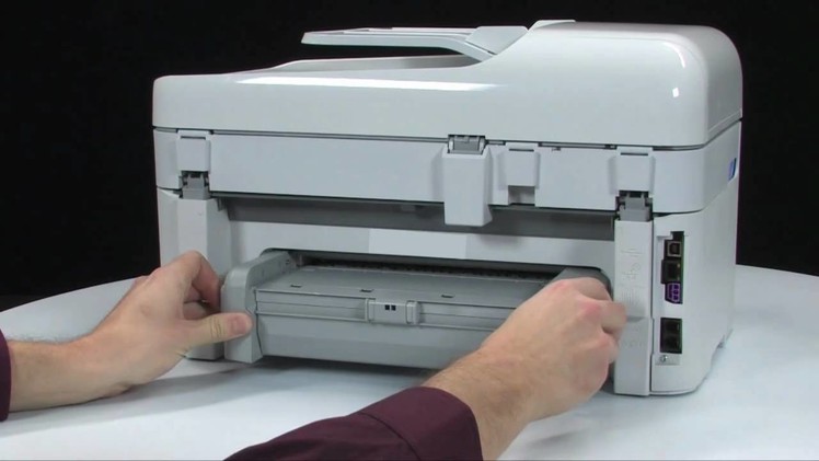 Fixing a Paper Jam - HP Photosmart Premium All-in-One Printer (C309a)