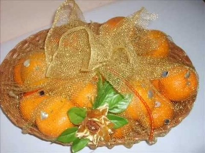 Fruits decoration for marriages
