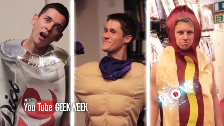 Geek Week: YouTube's Own Superheroes - Patricia Bright specs the Costumes | Flow