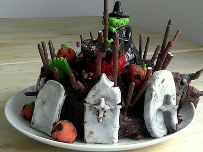 Halloween Cake How to make cakes & Decorations recipe