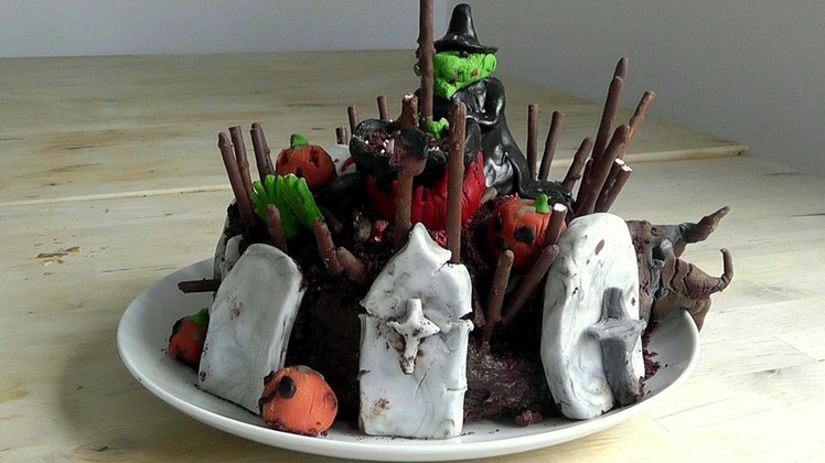 Halloween Cake How to make cakes & Decorations recipe