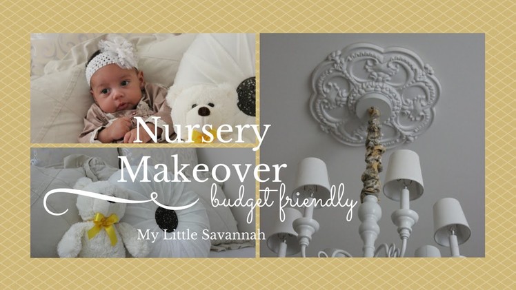 HOME DECOR: Nursery Makeover & Duvet Cover Give-a-way