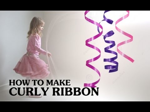 How To Curl A Ribbon || Decorating Ideas