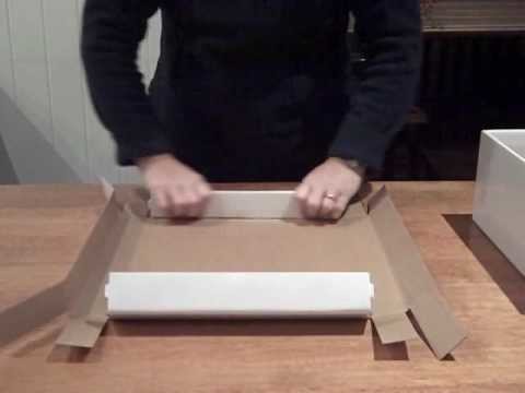 How To Fold  Cardboard Box  CTP325-295-15