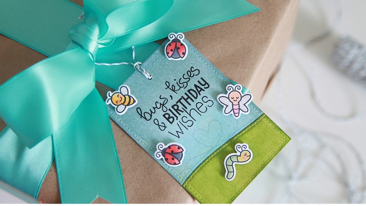 How to make a birthday gift tag