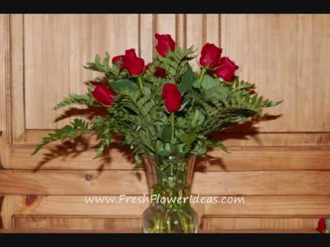 How to make a Flower Arrangement with a Dozen Red Roses